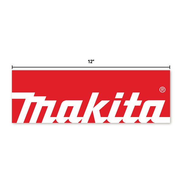 Makita 12" Sticker