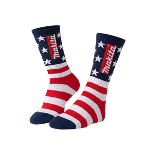 Makita American Flag Socks