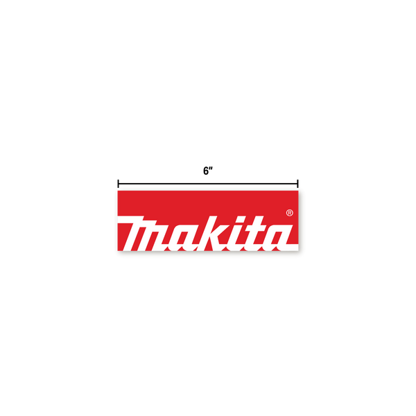 Makita 6" Sticker